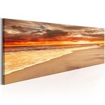 Paris Prix Tableau Imprimé  Beach : Beatiful Sunset. Coloris disponibles : Multicolore