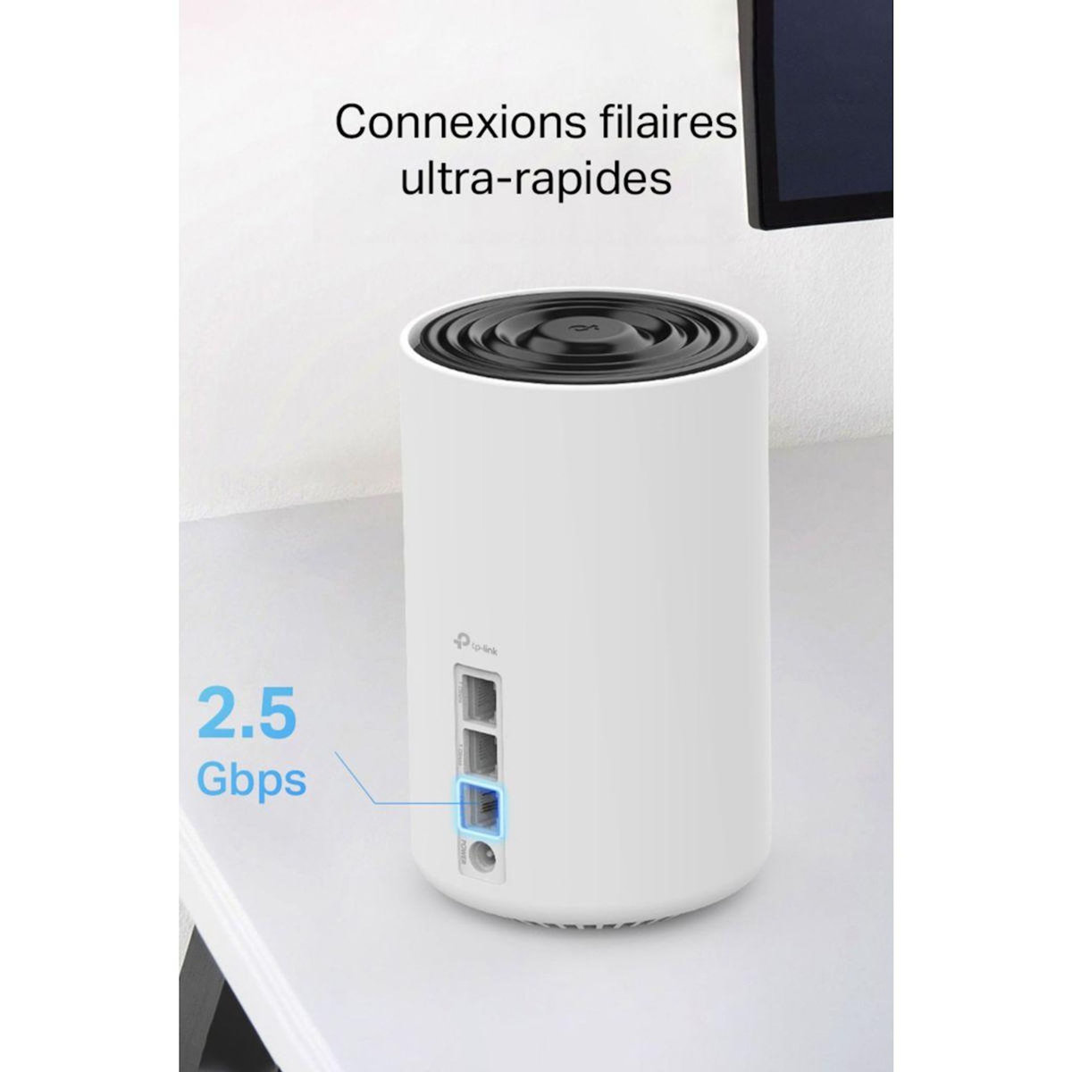 TP-LINK Routeur Wifi Deco XE75 (3-pack) Wifi Mesh 6