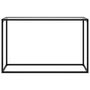 Voir la diapositive 2 : VIDAXL Table console Transparent 120x35x75 cm Verre trempe
