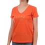  T-shirt Orange Femme Les Tropeziennes Trefle