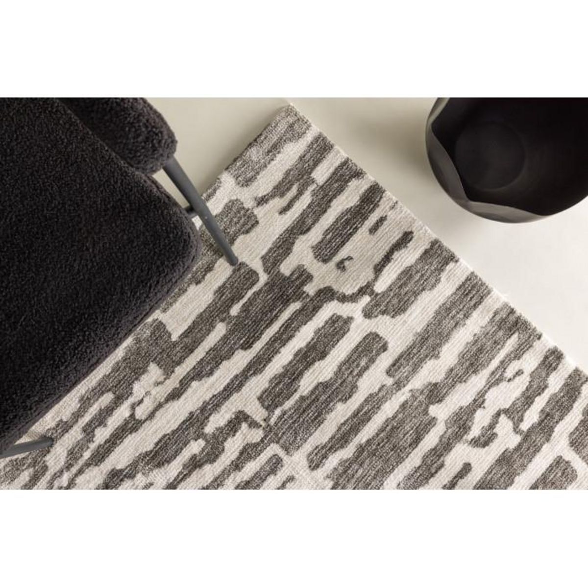 Paris Prix Tapis Déco  Milos  160x230cm Gris