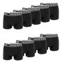 Voir la diapositive 1 : GIORGIO BELLAGIO Lot de 9 Boxers coton homme Smart