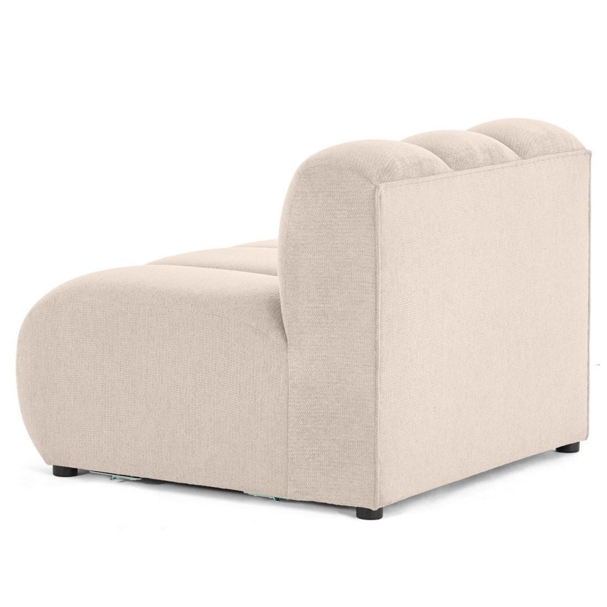 LISA DESIGN Debbie - module d'assise en tissu texturé