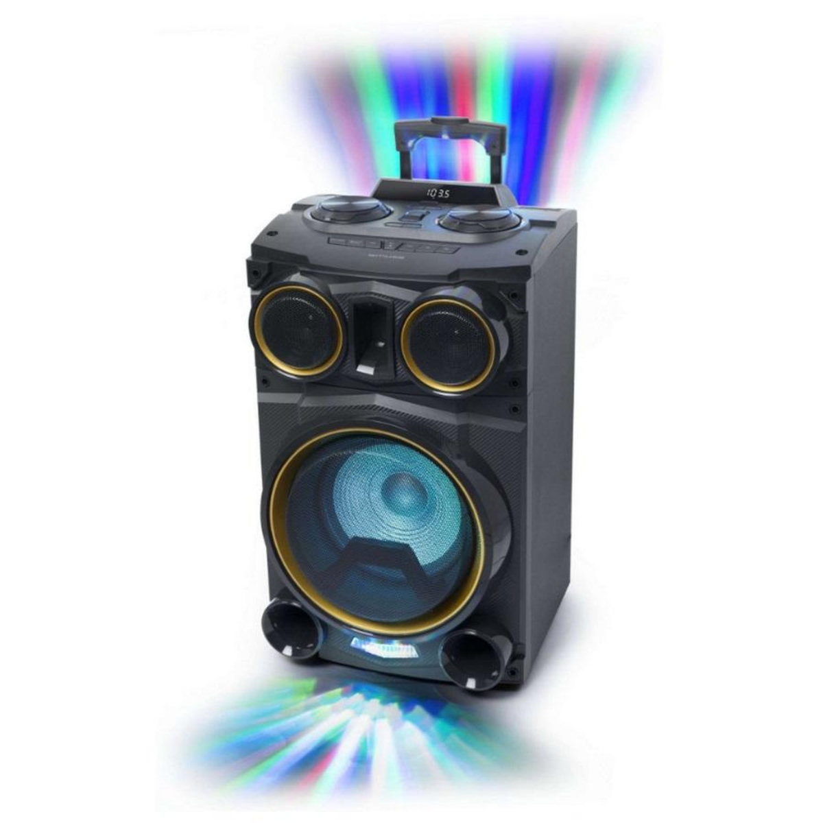 Muse Micro-chaîne 500w noir avec bluetooth - m1938dj