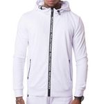 Project X Veste Zippé à Capuche  Homme Project X Paris Basic Zip. Coloris disponibles : Blanc