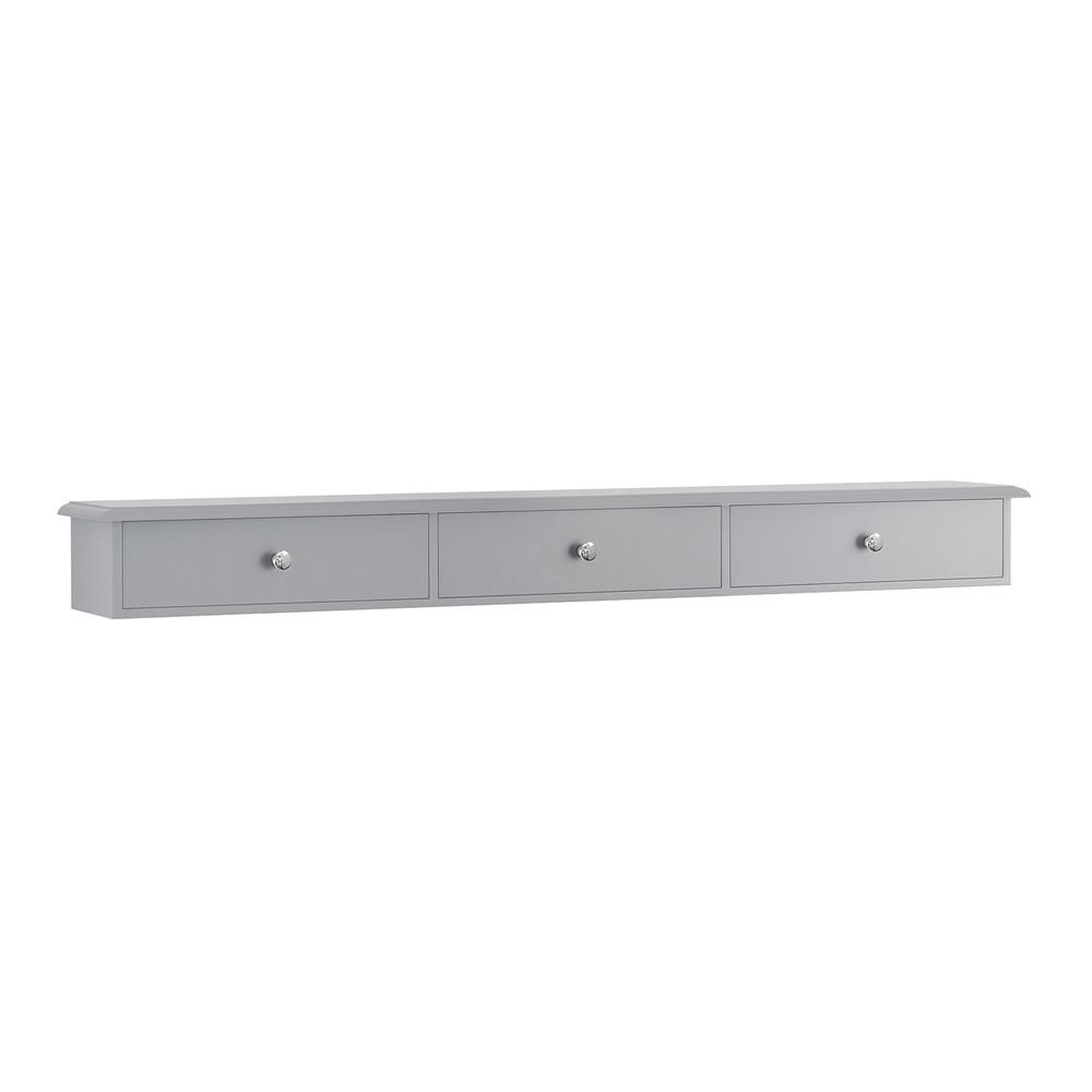 SOBUY SoBuy - Étagère murale avec trois tiroirs - Minimaliste - FRG43-L. Coloris disponibles : Noir, Blanc