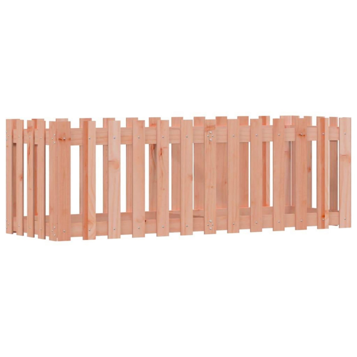 VIDAXL Lit sureleve de jardin design de cloture bois douglas massif