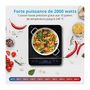 Voir la diapositive 3 : Medion Plaque induction posable - MEDION - MD 17595 - 1 Feu - L 29 x P 36 cm