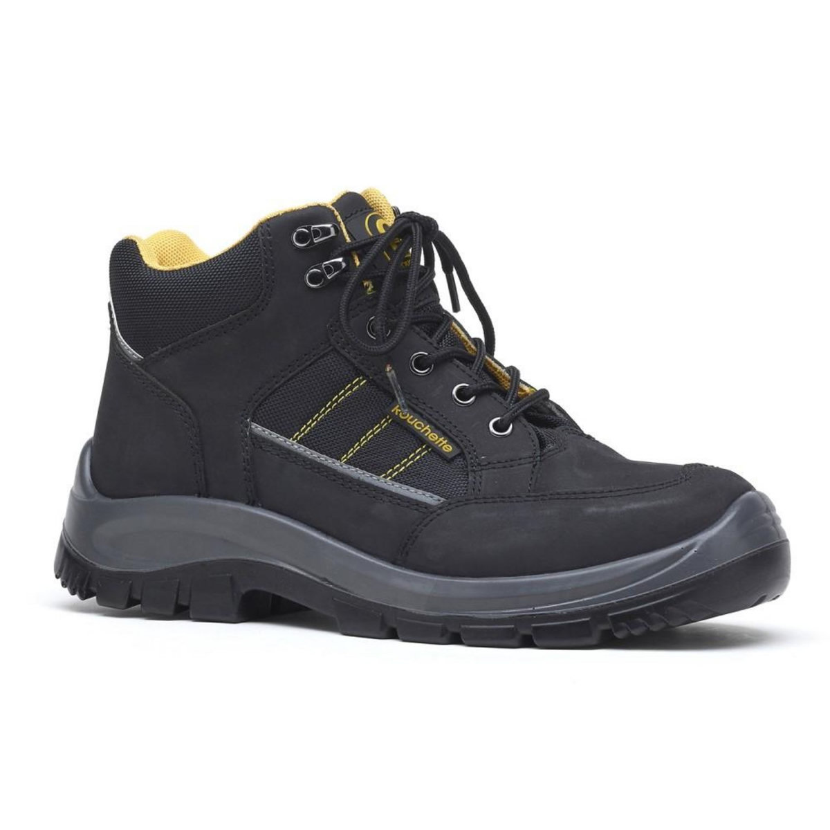 CENTRALE BRICO Chaussures de sécurité HAMILTON Noir/Jaune - Taille 46