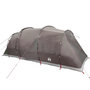 Voir la diapositive 5 : VIDAXL Tente de camping tunnel 4 personnes marron impermeable
