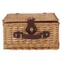 Voir la diapositive 2 : Paris Prix Panier Pique-Nique en Osier  Exotique  39cm Marron