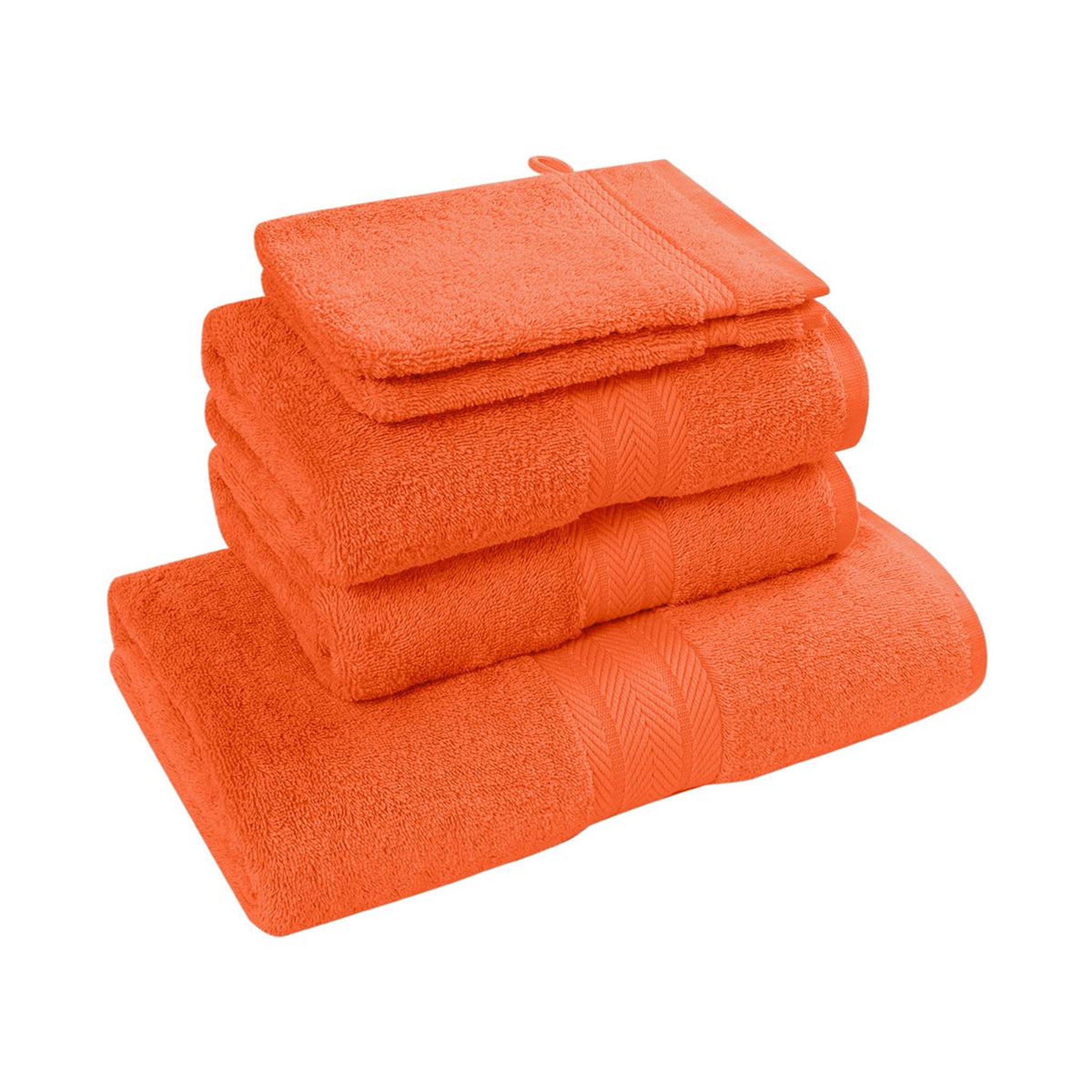 Voir la diapositive 2 : Sensei Maison Ensemble de bain 5 pièces (1 drap de bain + 2 serviettes de toilette + 2 gants) LUXURY