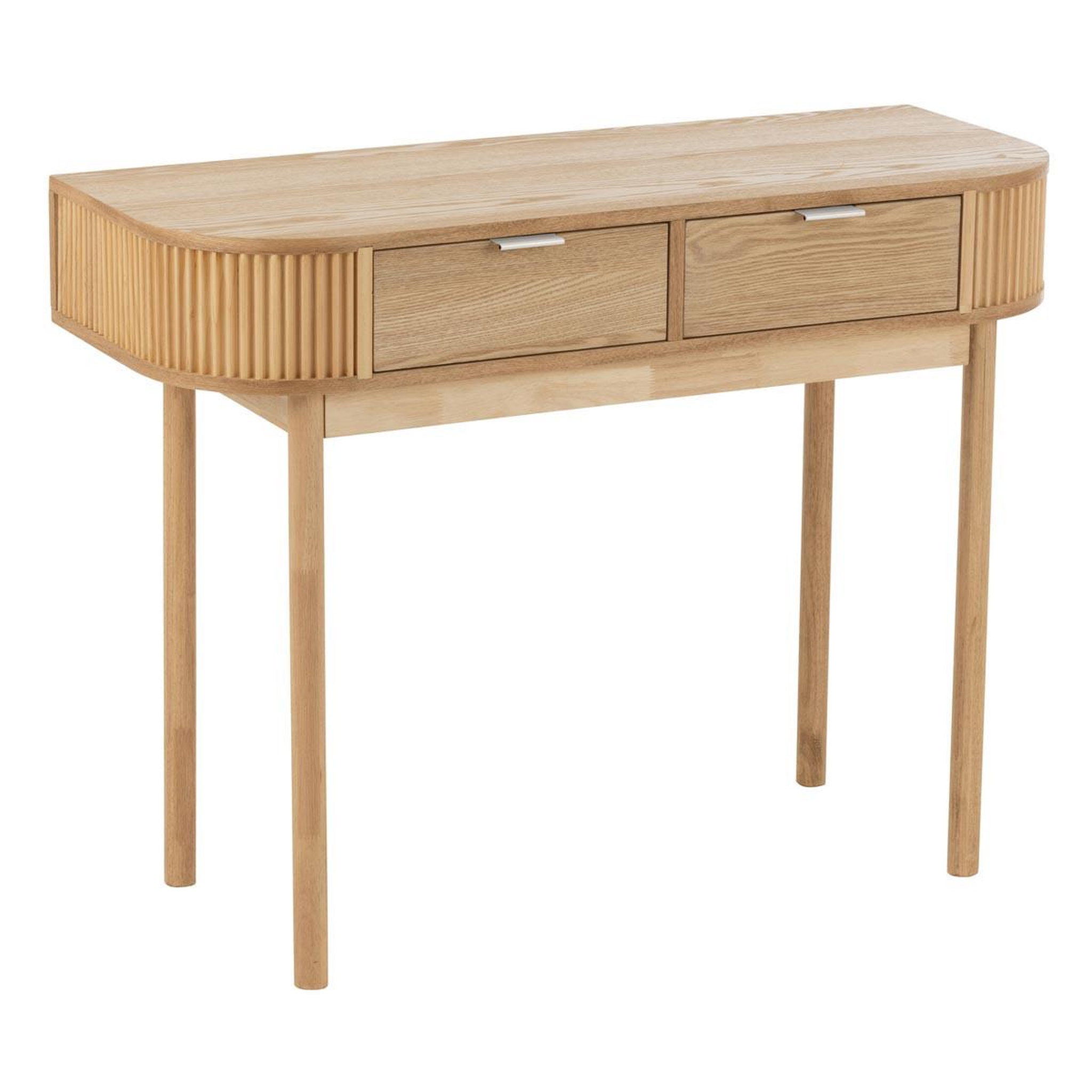 J-LINE Console en bois  alta  100cm naturel