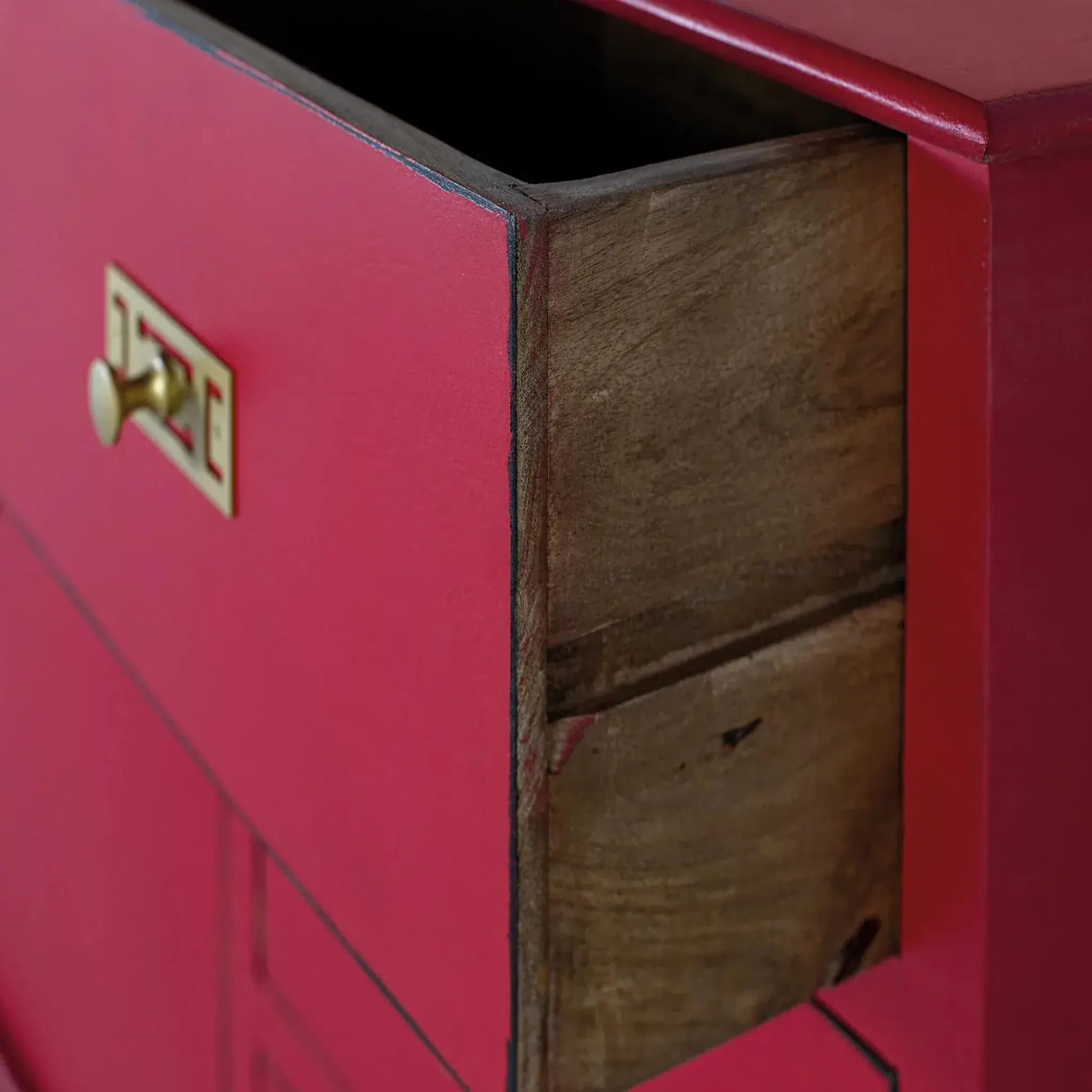 Voir la diapositive 3 : GINER Y COLOMER SL Buffet en bois de manguier 180 cm style oriental