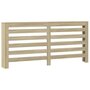 Voir la diapositive 2 : VIDAXL Cache-radiateur chene sonoma 175x20x82 cm bois d'ingenierie