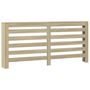 Voir la diapositive 2 : VIDAXL Cache-radiateur chene sonoma 175x20x82 cm bois d'ingenierie
