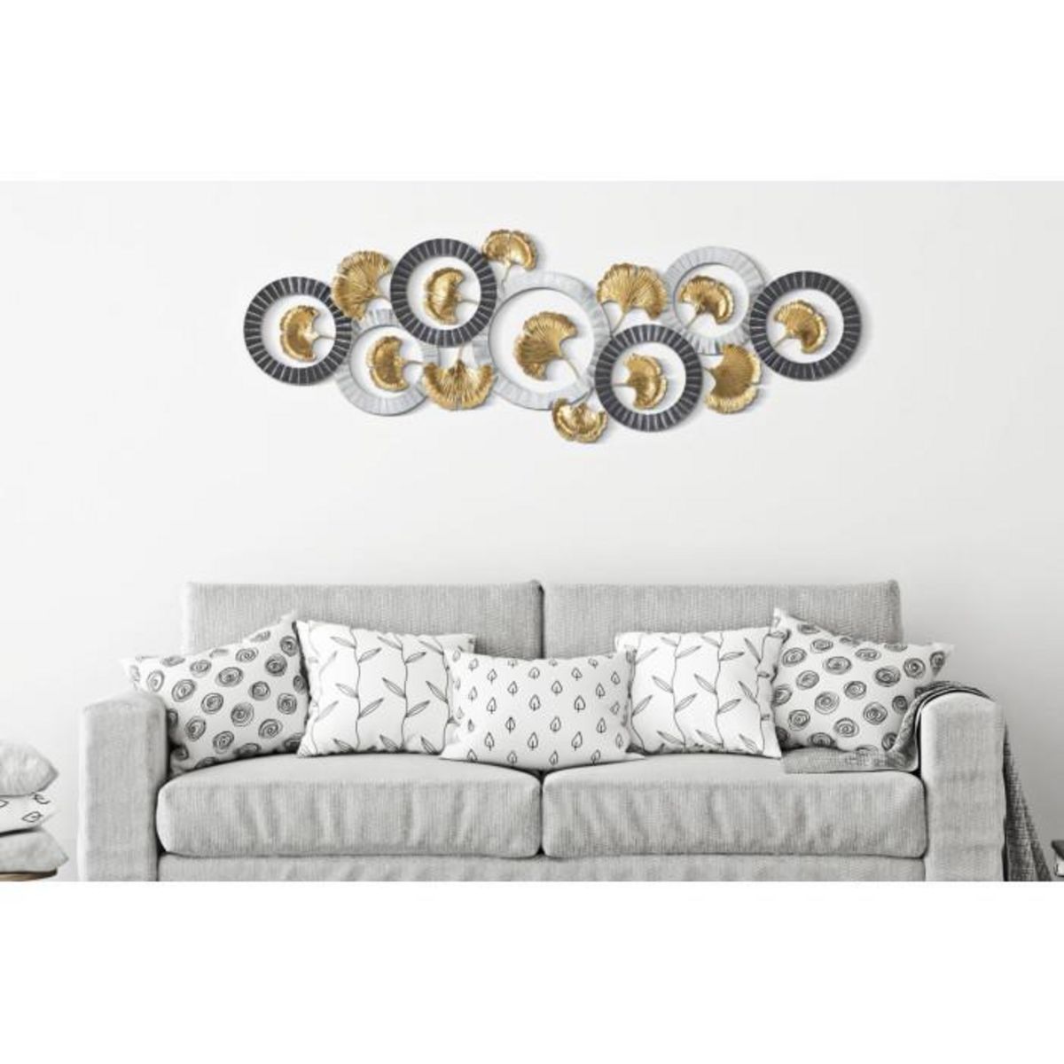 Paris Prix Décoration Murale en Métal  Artyb  127cm Multicolore