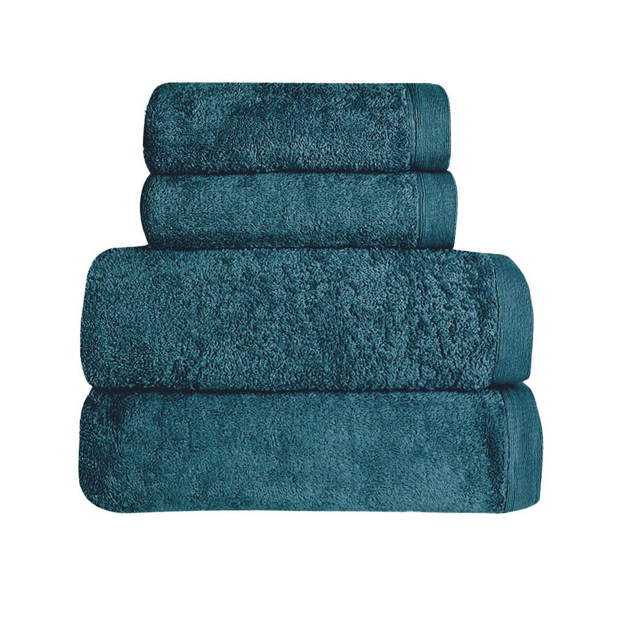 Voir la diapositive 1 : Sensei Maison Ensemble de bain 4 pièces 500 g/m² STUDIO (2 draps de bain + 2 serviettes de toilette)