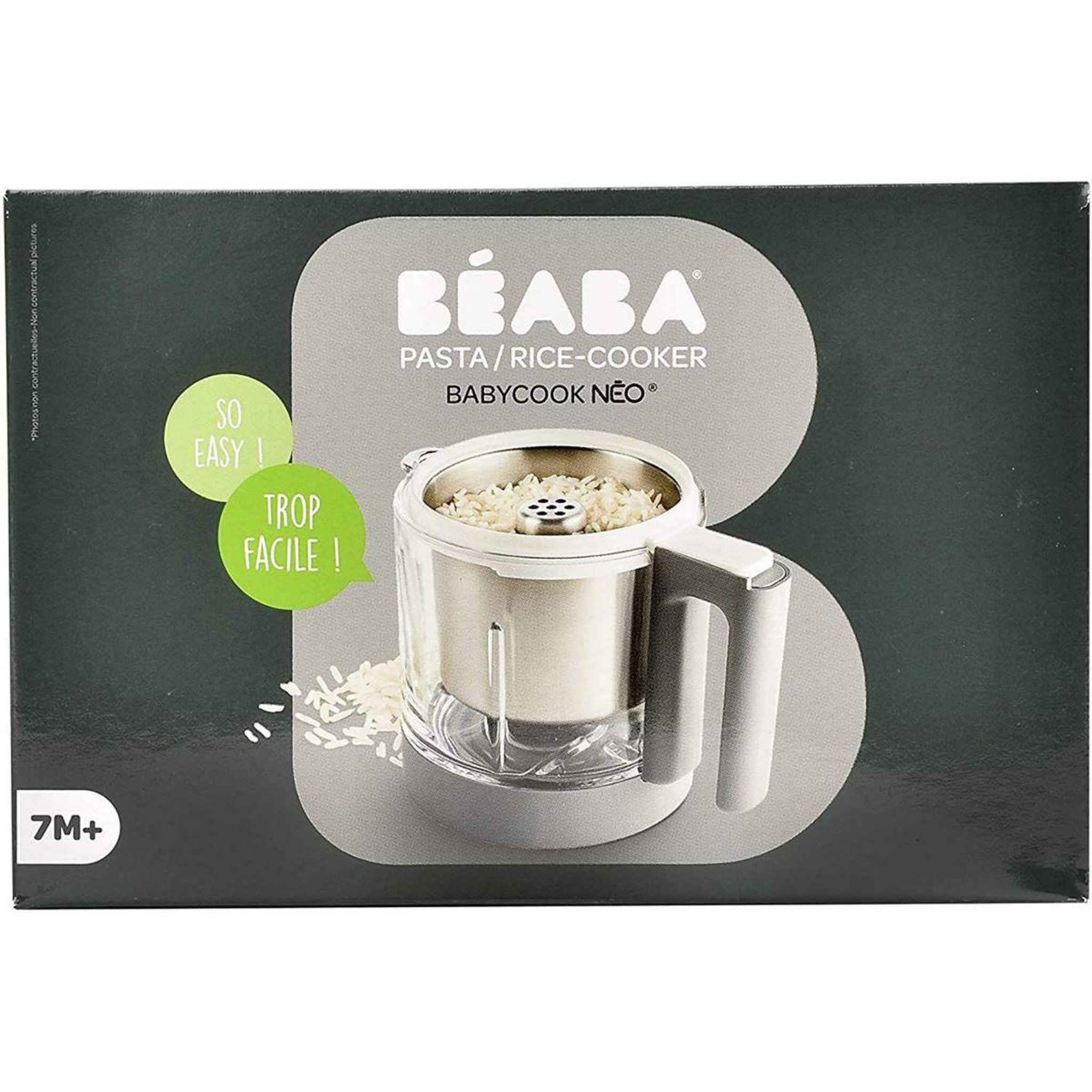 Voir la diapositive 5 : BEABA Set contenants pasta / rice cooker  babycook