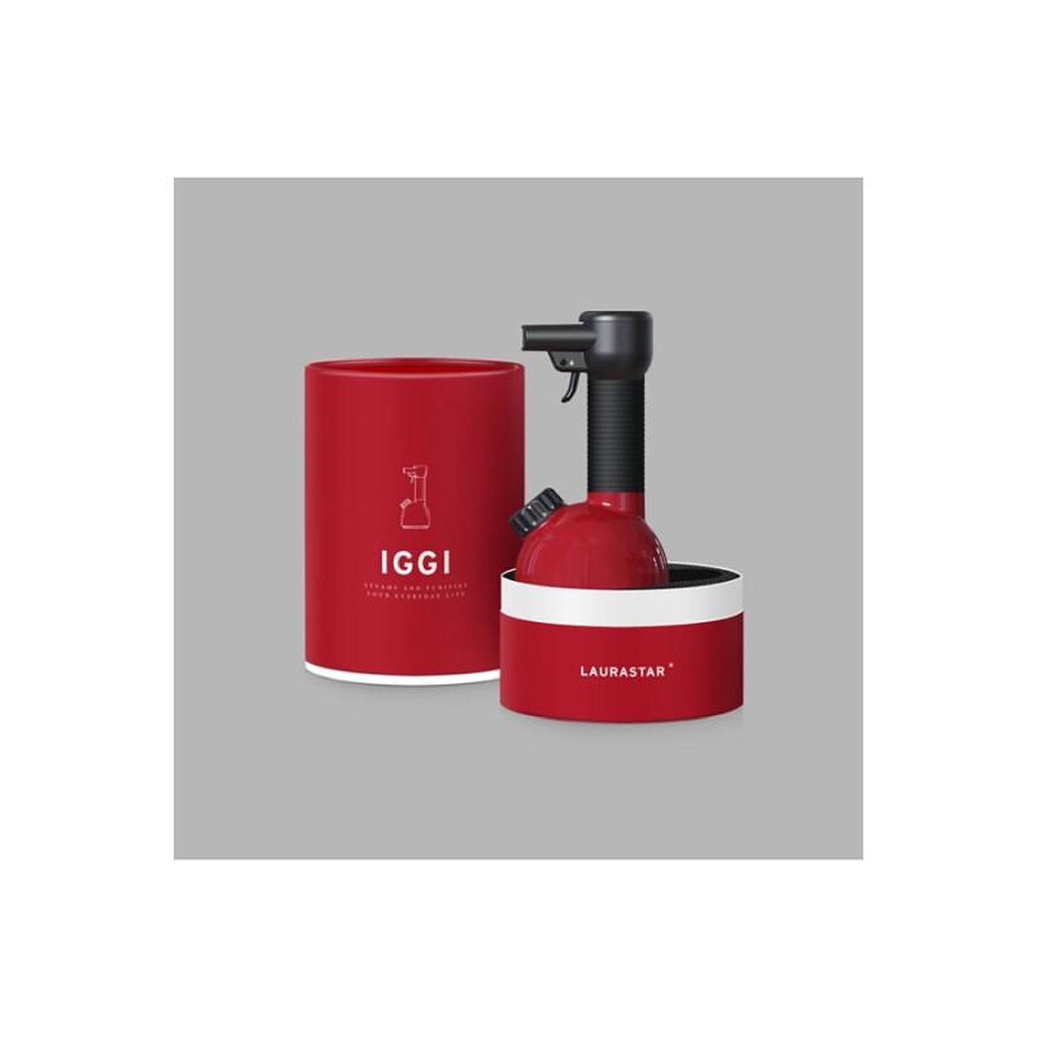 Voir la diapositive 6 : LAURASTAR Défroisseur vapeur Iggi Red