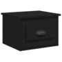 Voir la diapositive 5 : VIDAXL Tables de chevet murales 2 pcs noir 41,5x36x28 cm