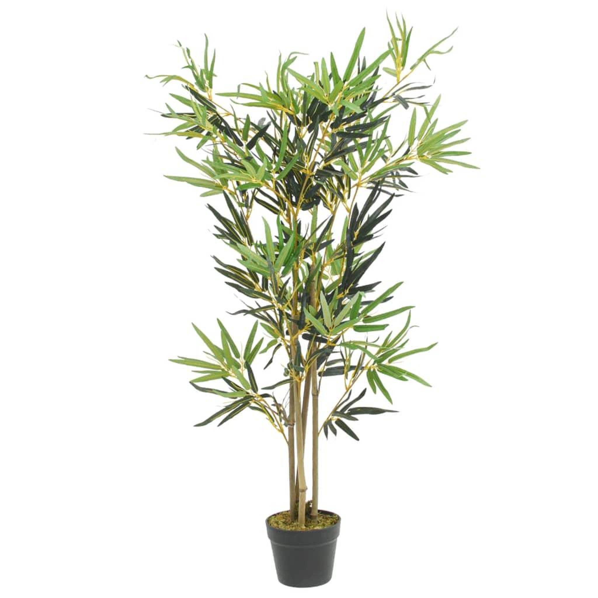VIDAXL Bambou artificiel 552 feuilles 120 cm vert