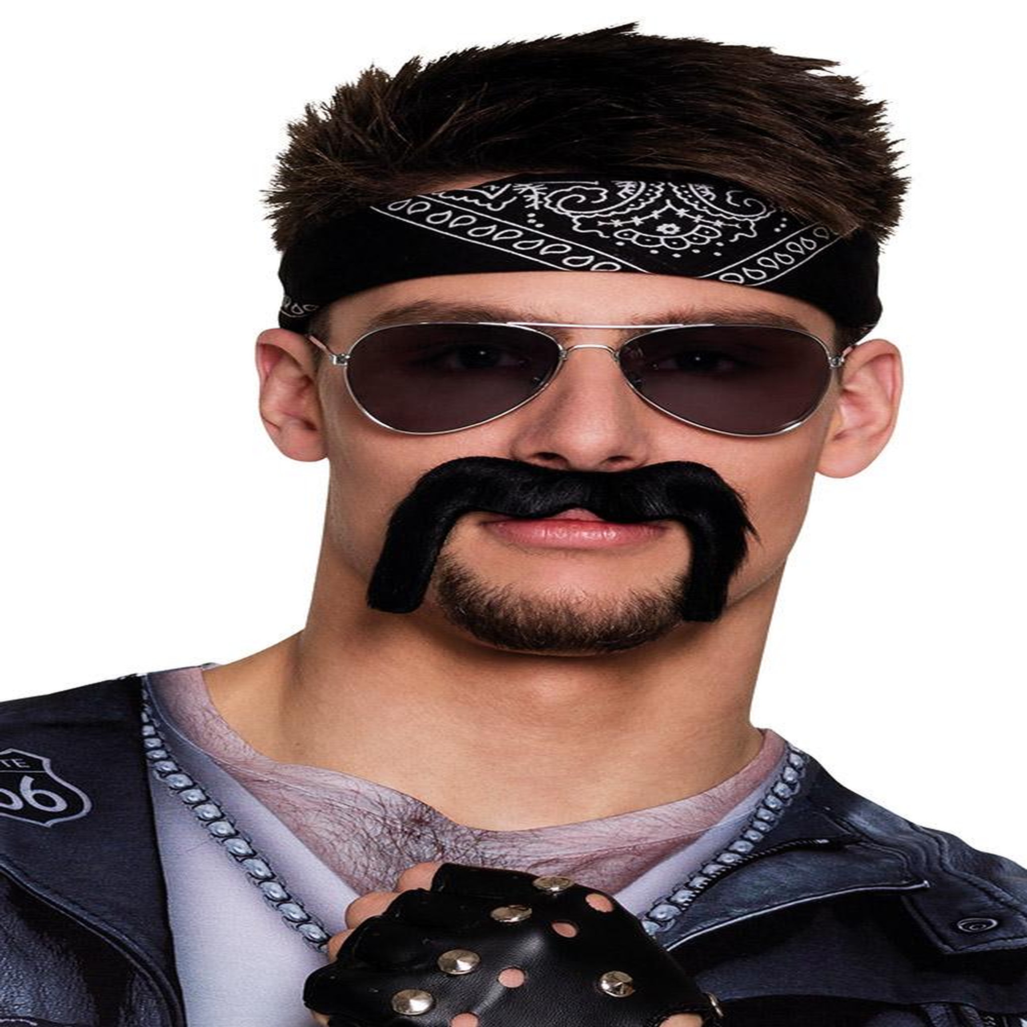 Boland Moustache de Biker- Homme