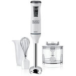 Black et Decker Mixeur plongeant 600w blanc - bxhba600e