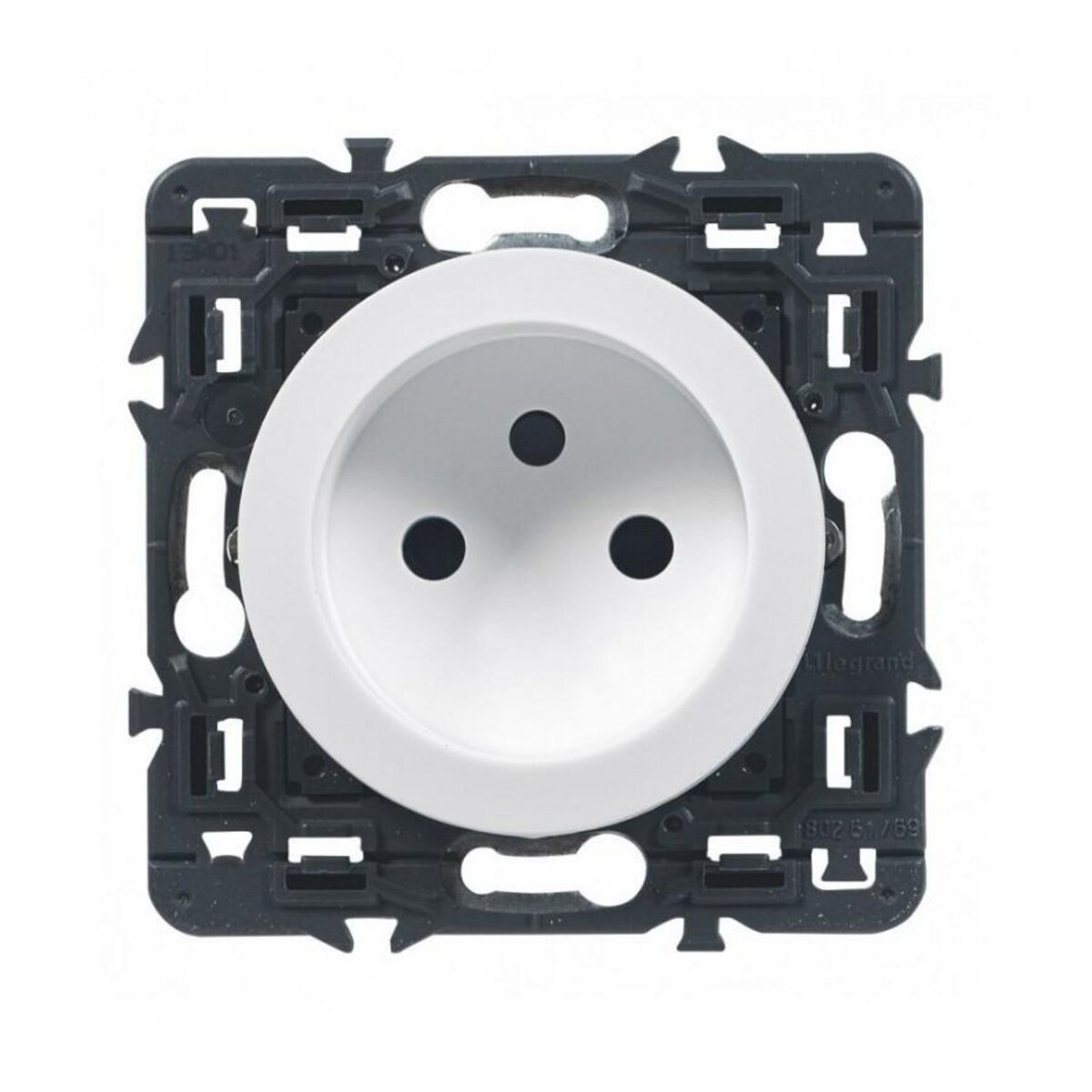 Legrand Celiane prise de courant sans terre titane à composer