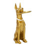 Voir la diapositive 1 : Paris Prix Vide-Poche Statue Chien  Muscle  74cm Or
