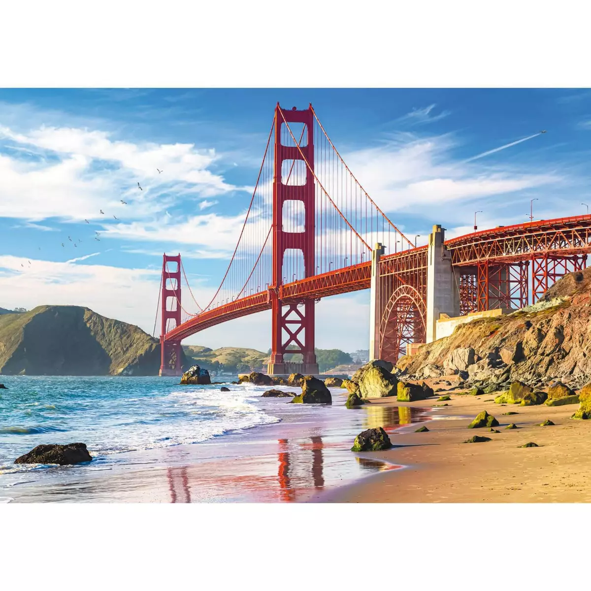 Trefl Puzzle 1000 pièces : Pont du Golden Gate, San Francisco, USA