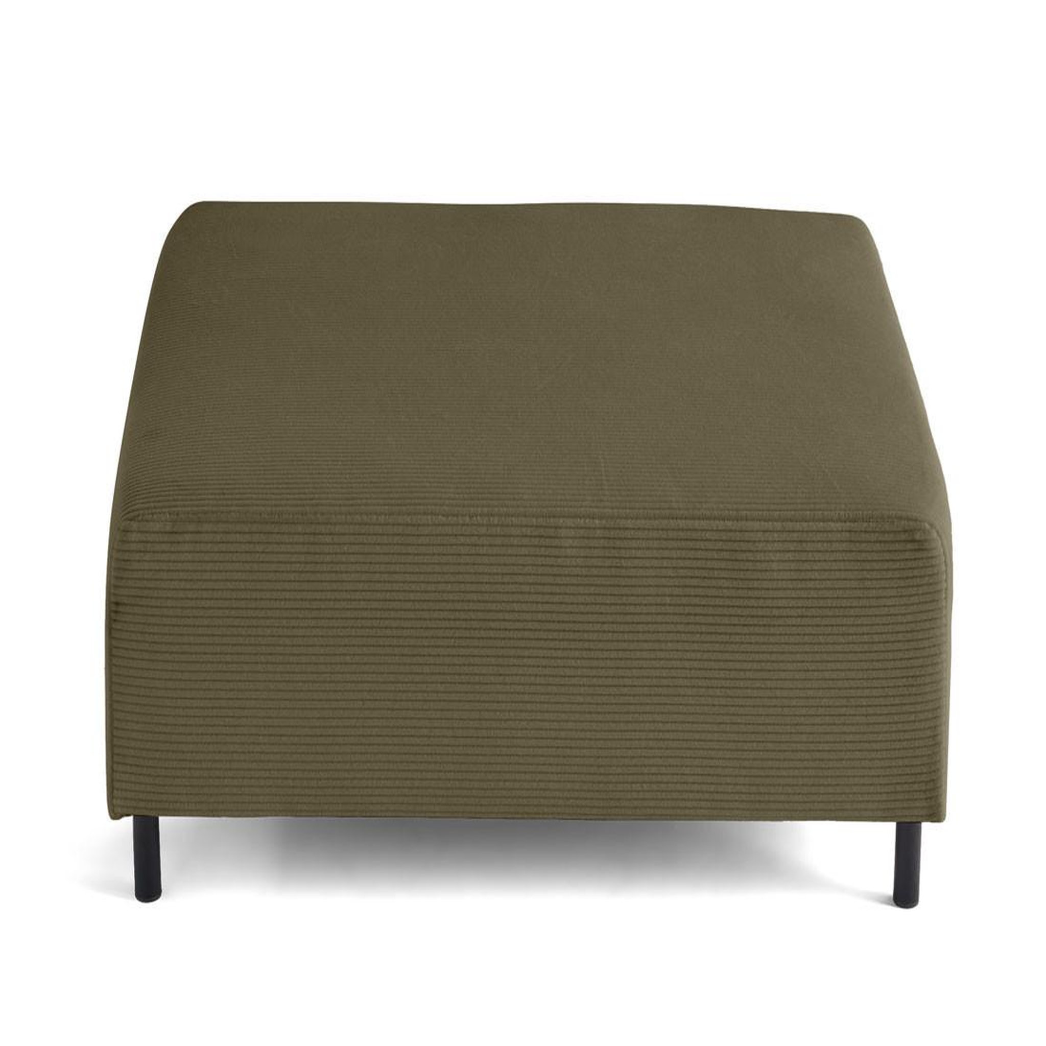 Voir la diapositive 3 : LISA DESIGN Edinburg - pouf modulable - en velours côtelé