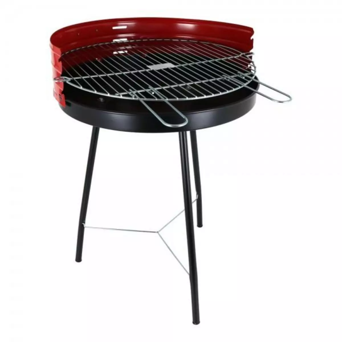 ALGON Barbecue Algon Noir Rouge 50 x 71,5 cm