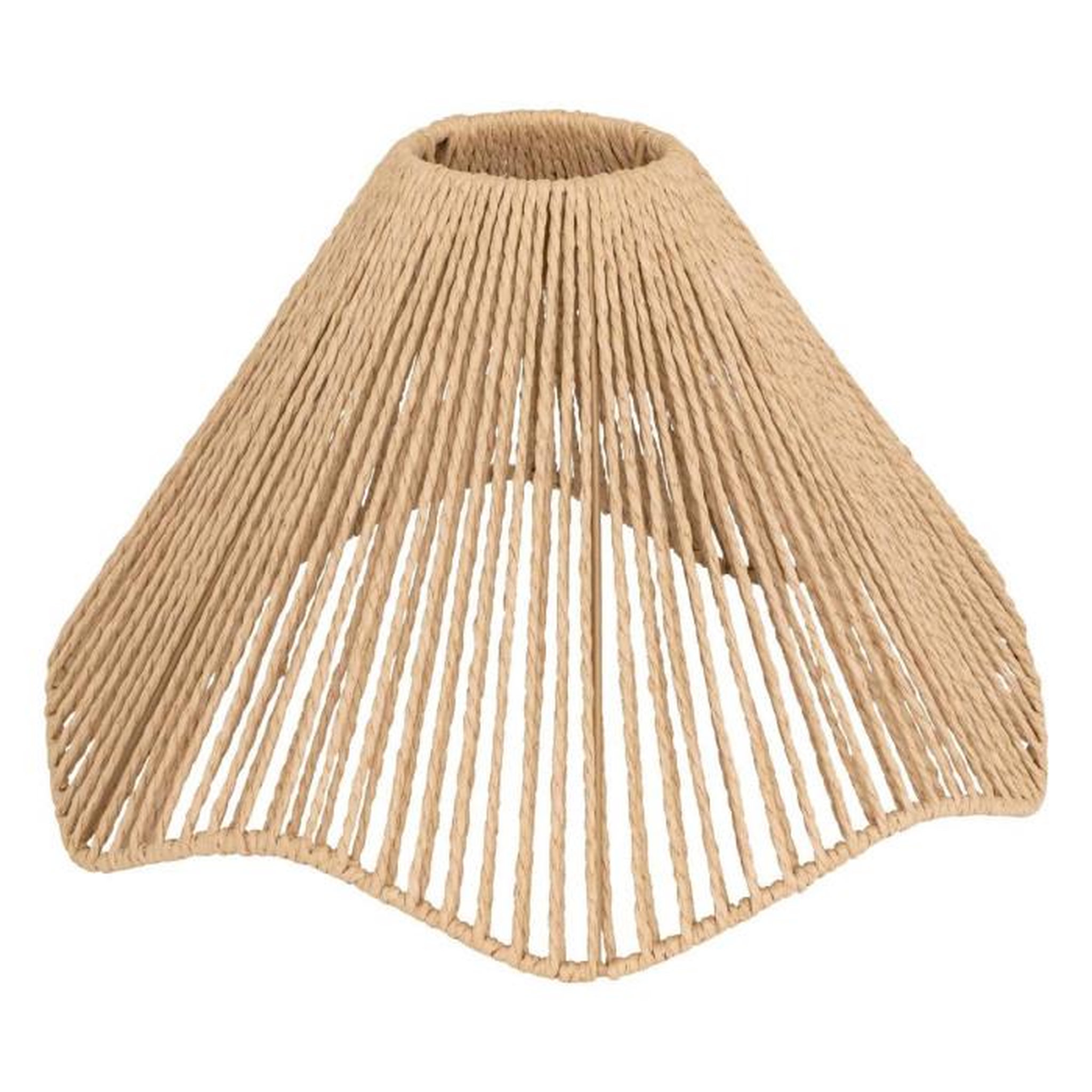 ATMOSPHERA Abat-Jour Suspension Corde  Vito  37cm Naturel