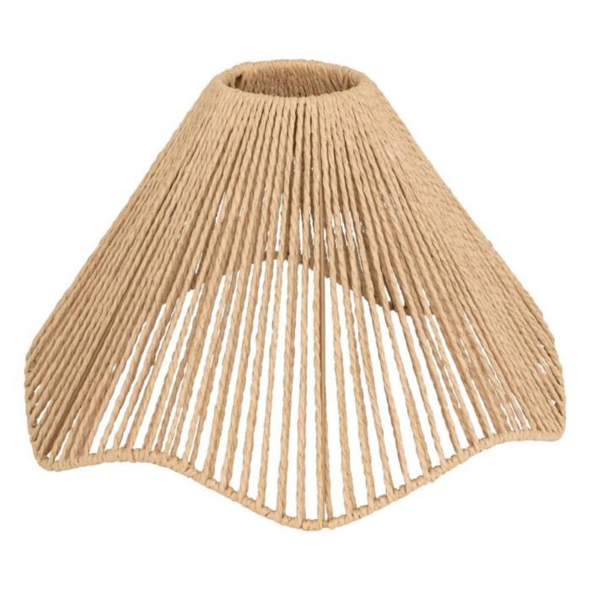 ATMOSPHERA Abat-Jour Suspension Corde  Vito  37cm Naturel
