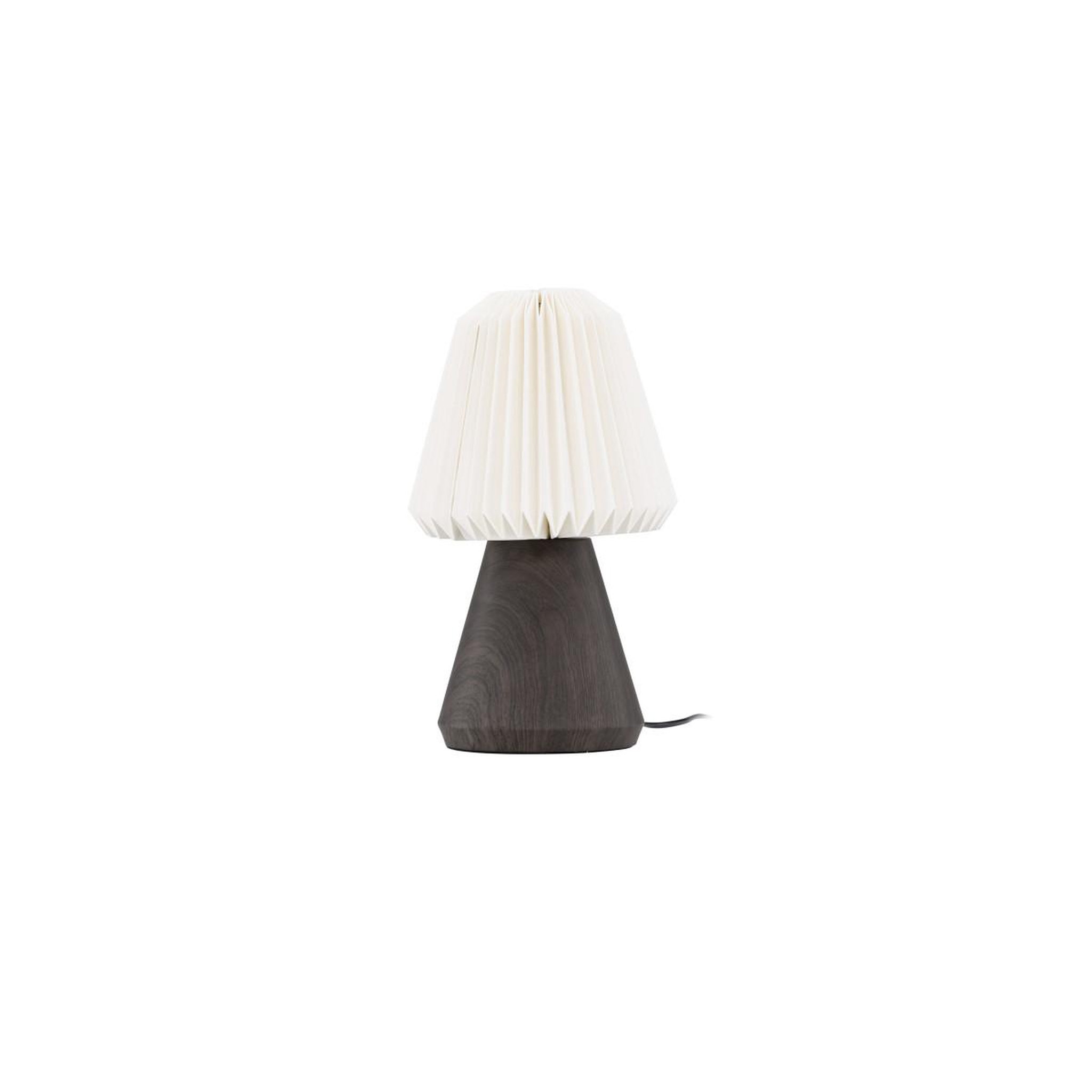 Voir la diapositive 4 : Paris Prix Lampe à poser design  fjallen  33cm marron