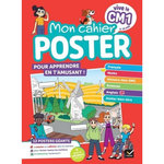 MON CAHIER POSTER VIVE LE CM1. 12 POSTERS GEANTS ET PLEIN DE STICKERS A REPOSITIONNER !, Ledoux Julien