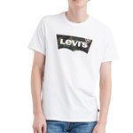 Levi's T Shirt  Homme  evi's Housemark. Coloris disponibles : Blanc