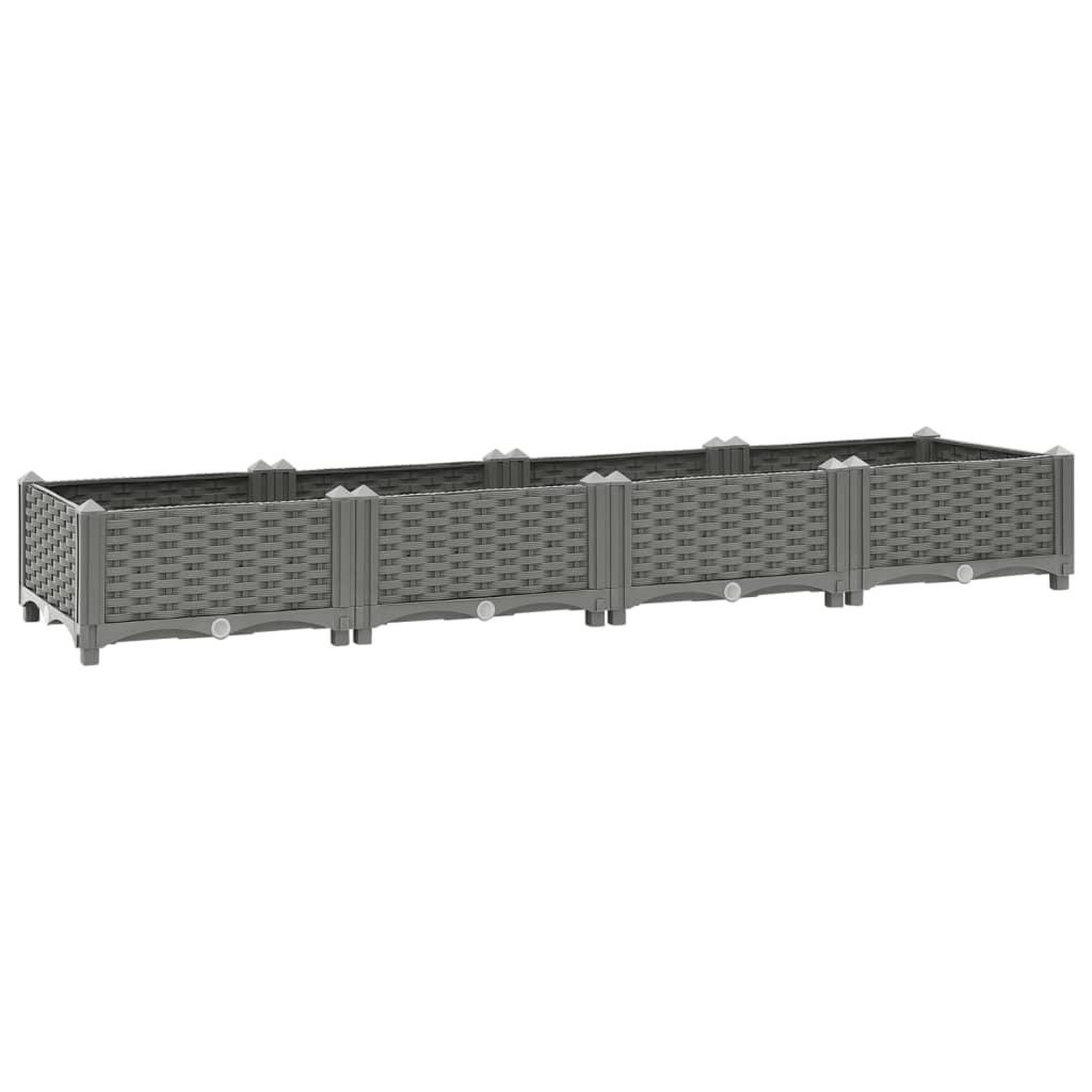 Voir la diapositive 1 : VIDAXL Lit sureleve 160x40x23 cm Polypropylene