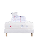 LUXURY LITERIE Ensemble literie mousse, Patriote Ferme, Blanc. Coloris disponibles : Blanc