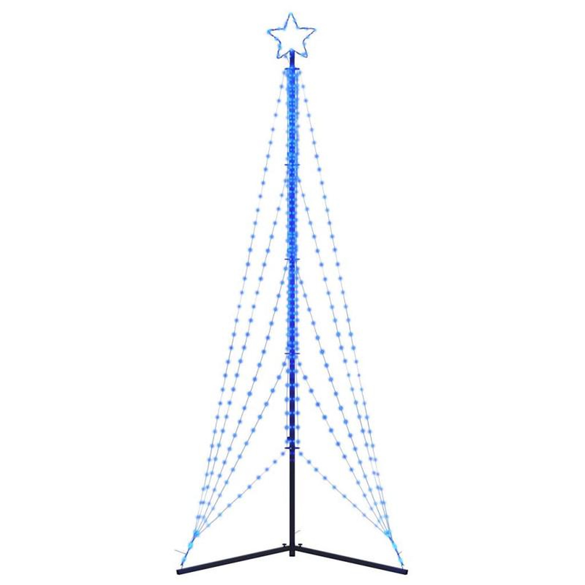 Voir la diapositive 6 : VIDAXL Guirlande de sapin de Noël 525 LED bleu 302 cm
