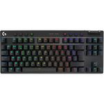 Logitech Clavier gamer sans fil Pro X LIGHTSPEED  TKL Tactile Noir
