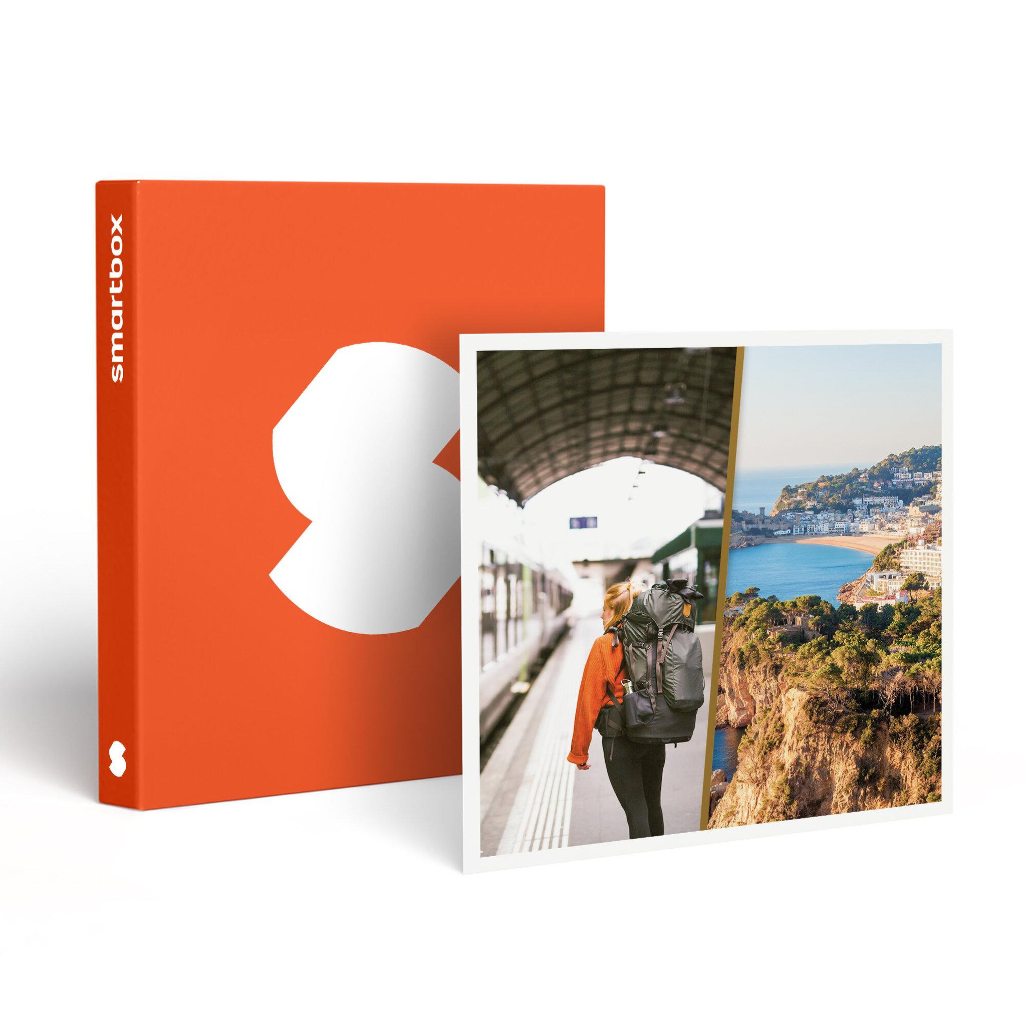 Smartbox Voyage en Europe : Pass Interrail Global Continu 15 jours avec nuit en hôtel - Coffret Cadeau Multi-thèmes