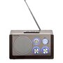 Voir la diapositive 3 : Roadstar Radio portable Roadstar HRA-1345NUSWD bois design rétro