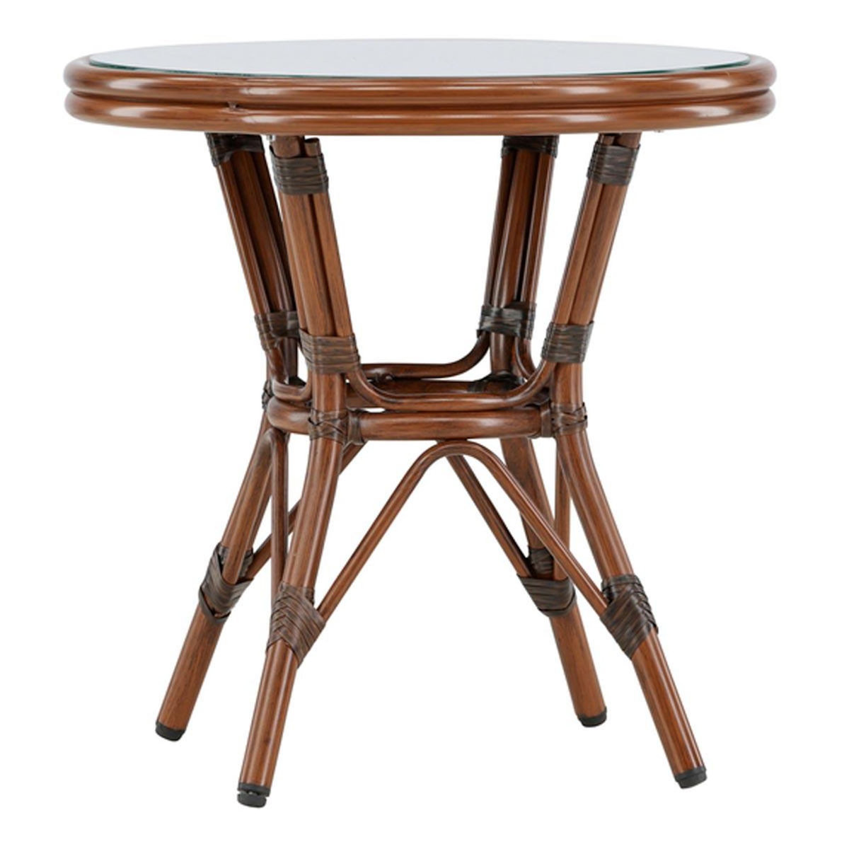 Paris Prix Table d'Appoint de Jardin  Sagres  60cm Marron