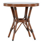 Paris Prix Table d'Appoint de Jardin  Sagres  60cm Marron