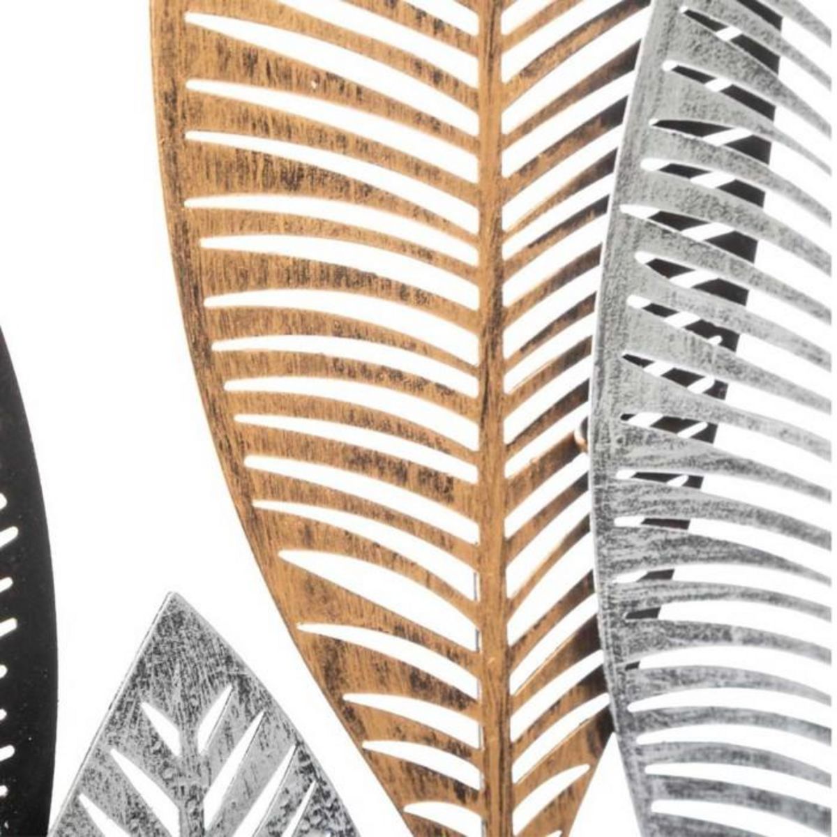 ATMOSPHERA Décoration Murale en Métal  Boa  65cm Multicolore