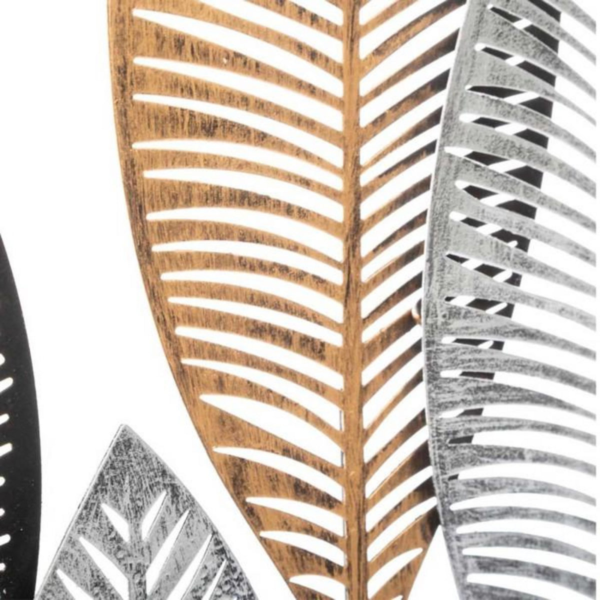 ATMOSPHERA Décoration Murale en Métal  Boa  65cm Multicolore