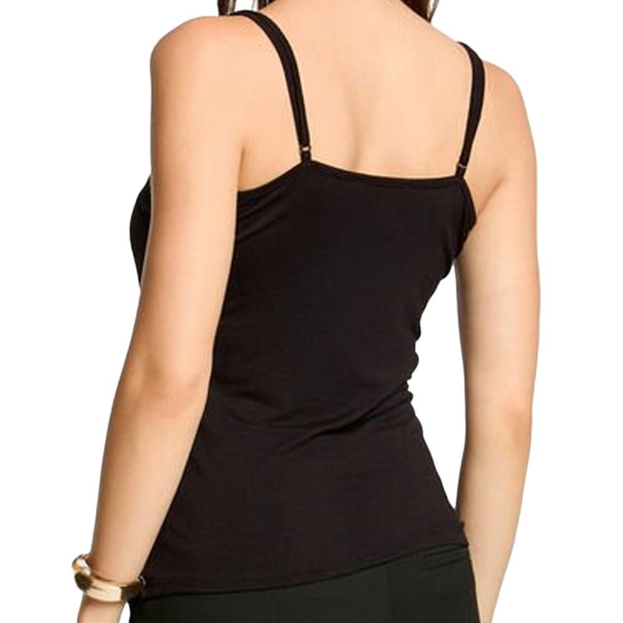 Voir la diapositive 2 : MORGAN Top Noir Femme Morgan BARBY