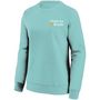 Voir la diapositive 2 : NOTRE SELECTION Sweat col rond Maman Sobricolo turquoise clair TS SWJH030PES